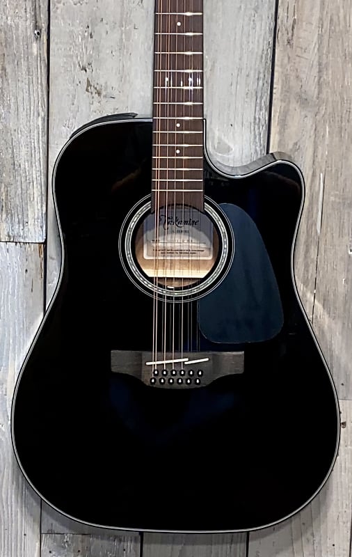 Takamine GD30CE-12 Black G30 Series 12-String Dreadnought Acoustic/Electric, Help Small Business ! image 1