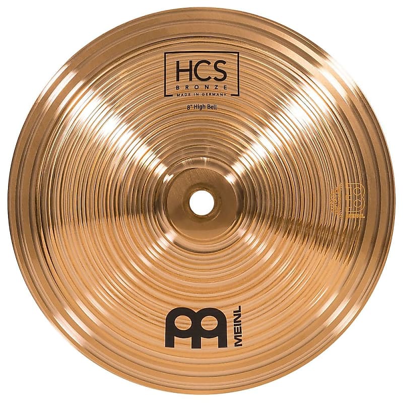 Meinl 8" HCS Bronze High Bell Cymbal image 1