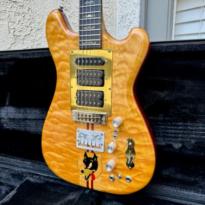Robert Rusch Jerry Garcia Wolf Guitar Replica image 24