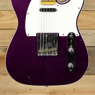 Fender Custom Shop F22 LTD 50s Tomatillo Tele Journeyman Purple Metalic w/ Case image 2
