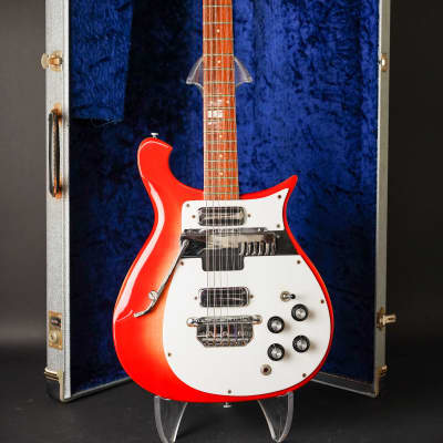 1967 Rickenbacker 456 6/12 Convertible Fireglo Finish Electric Guitar w/OHSC image 1