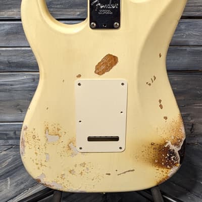 Used Fender Stratocaster Electric Guitar with Gig Bag image 8