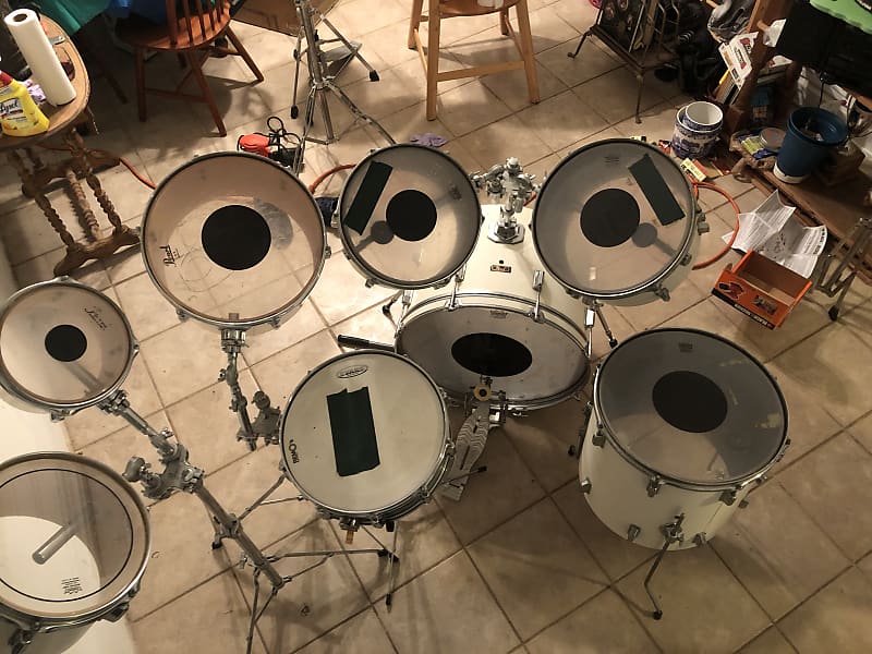 Pearl Full Set 78-80 - White | Reverb