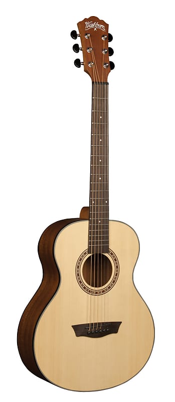 Washburn G-Mini 5 Apprentice Series 7/8 Size Acoustic Guitar Natural AGM5K-A image 1