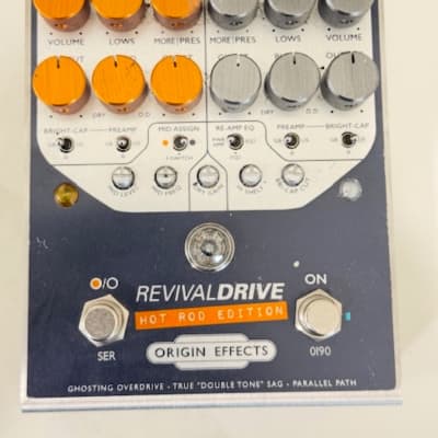 Reverb.com listing, price, conditions, and images for origin-effects-revivaldrive-hot-rod