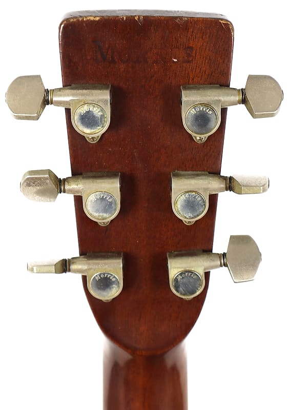 Vintage Morris Japan MD-510 Solid Top Mahogany Acoustic