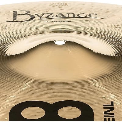 Meinl Byzance Brilliant B20HR-B 20" Heavy Ride Cymbal  (Video Demo) image 4