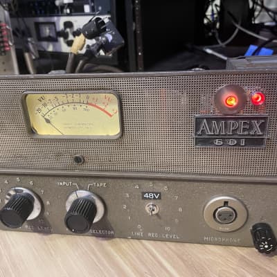 Heavily modified Ampex 601 microphone preamp with 120db of oscillation free gain and 48v! image 3