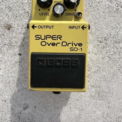 Boss SD-1 Super Overdrive w/ Keeley GE Mod