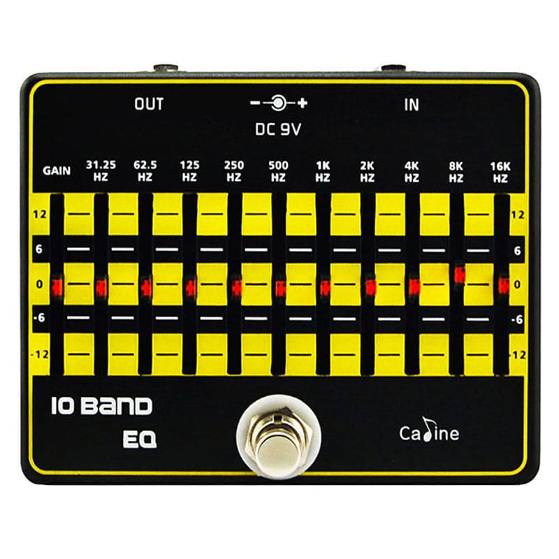 Caline 10 Band EQ エフェクターペダル　イコライザー Caline CP-24 10-Band Equalizer | Reverb