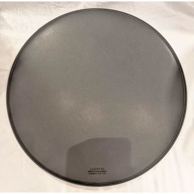 DRUMMERS TOP TEAM Drummers Top Team x ASPR Bass Drum Front Head (24 inch: Black Ring Mute) [DTTBD24R-BK] [Special Stock Clearance Item] image 1