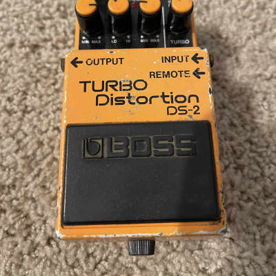 Boss DS-2 Turbo Distortion 1987 - 1989 Made In Japan | Reverb