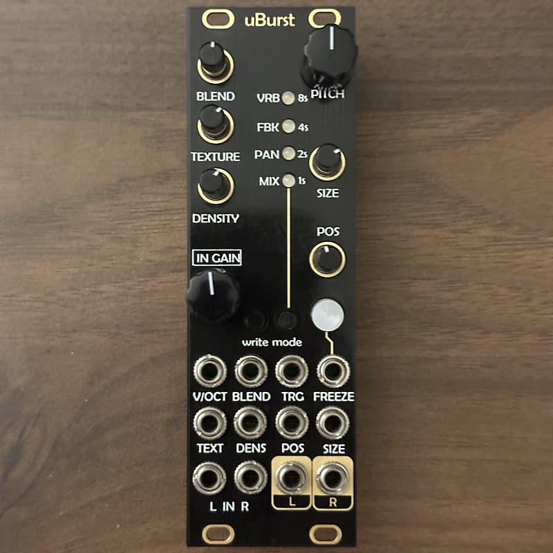 After Later Audio uBurst (8hp Mutable Clouds Clone) - Black