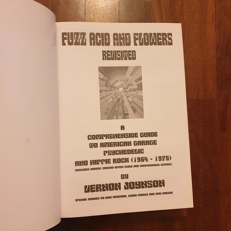 Book Borderline Productions Guide 2004 Vernon Joynson Fuzz Acid and Flowers  Revisited: Guide to American rock Garage Hippie