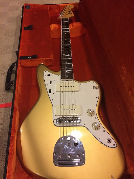 Fender jazzmaster store aztec gold