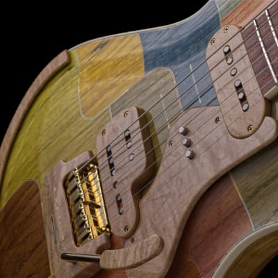 Jersey Girl Homemade Guitars “Coota-Coneysides” 2022 Multi Colored Inlaid  Top, NEW (Authorized Deale | Reverb