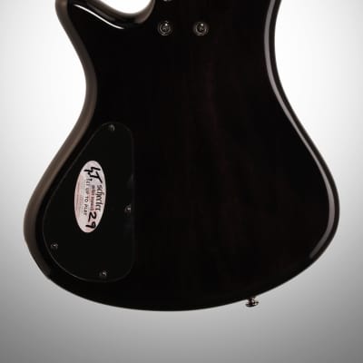 Schecter Stiletto Extreme-4 Electric Bass, See Thru Black image 6