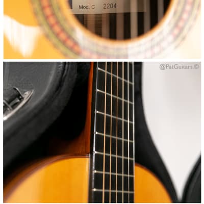 1999 Manuel Rodriguez  Model C classical guitar Spruce top image 9