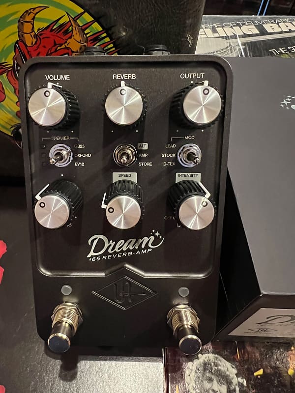 ギター UAFX Dream65 Reverb Amplifier Universal Audio Dream '65 Reverb Amplifier Pedal | Sweetwater