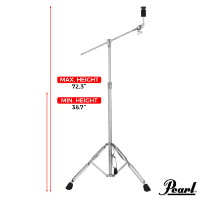 Pearl BC820 Double-Braced Cymbal Boom Stand image 4