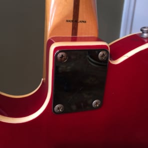 Fender Japan Jerry Donahue Telecaster Mid-80's Red/Black | Reverb