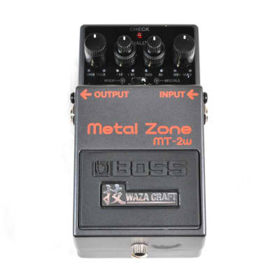 Used Boss MT-2W Waza Craft Metal Zone Distortion Guitar Effects Pedal image 1