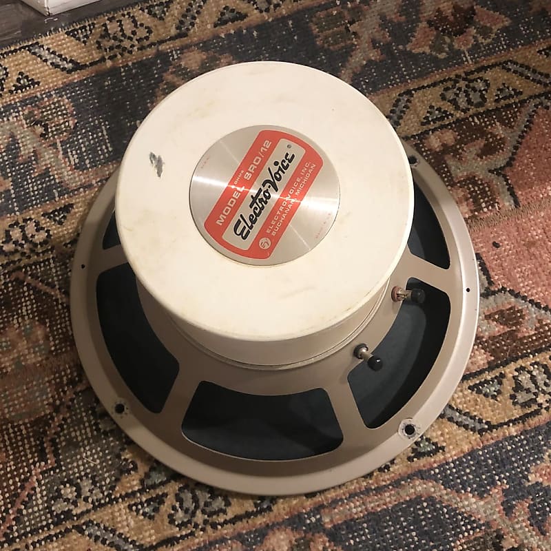 Vintage Electro Voice EV SRO12 “Coffee Can” RARE 1970’s Reverb
