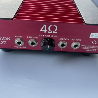 THD Hot Plate Power Attenuator - 4 Ohm 2010s - Red image 3