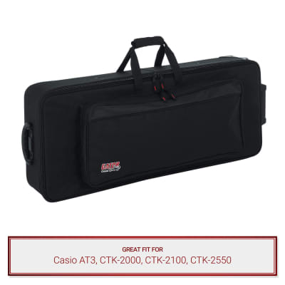 Gator Keyboard Case fits Casio CTK-496, CTK-5000, CTK-6000, CTK-7000, CTK-710