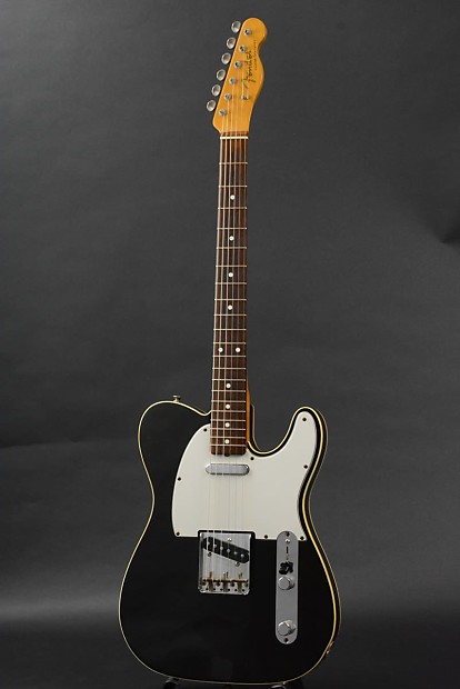 Fender USA American Vintage 62 Custom Telecaster Black | Reverb