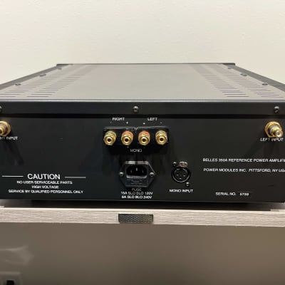 Belles 28A Reference Preamp & 350A Reference Power Amp Stack image 20