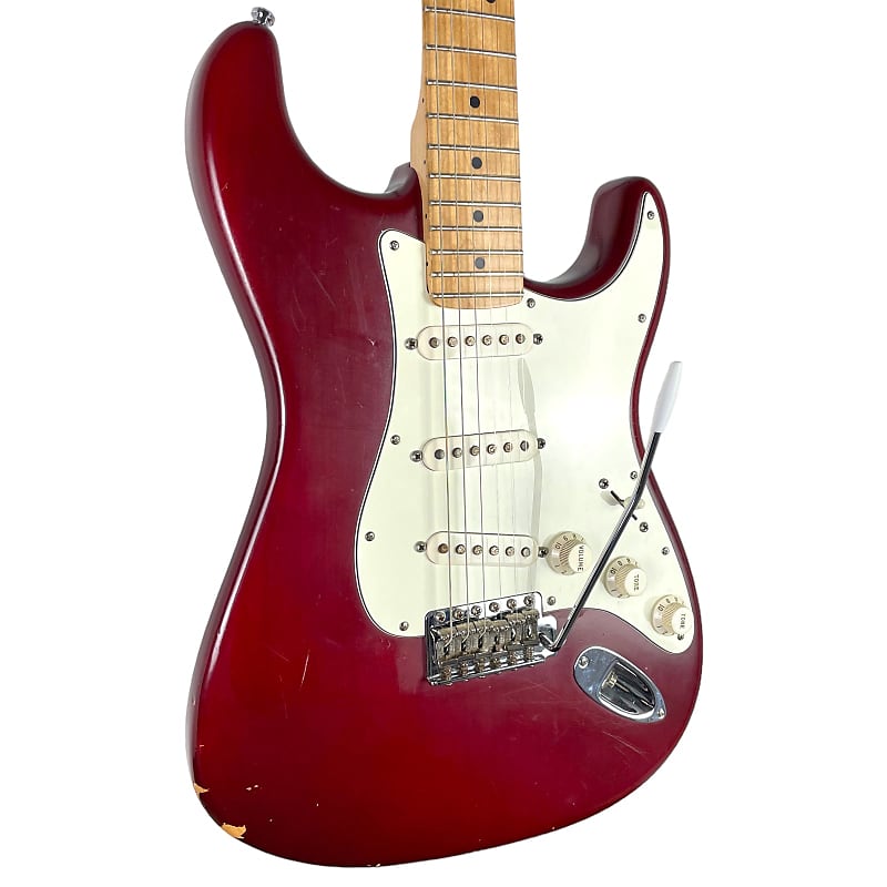口豪奢 Fender Highway One Stratocaster 2008 - Wine Red | Reverb ギター