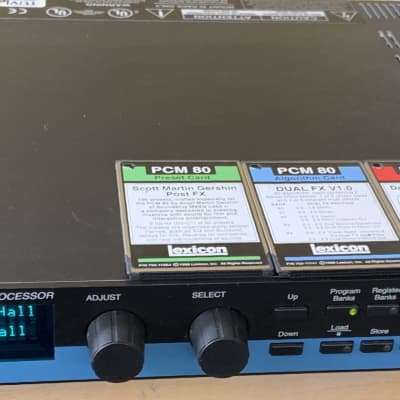 Lexicon PCM80 デジタルリバーブ Lexicon PCM 80 Digital Effects