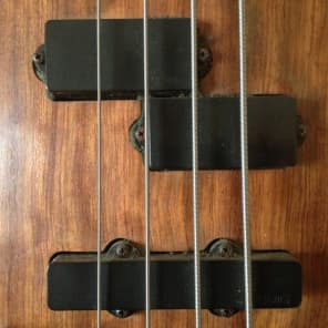 Warwick Streamer Left Handed Fretless Bass made in German 1980's Wood Natural Finish image 5