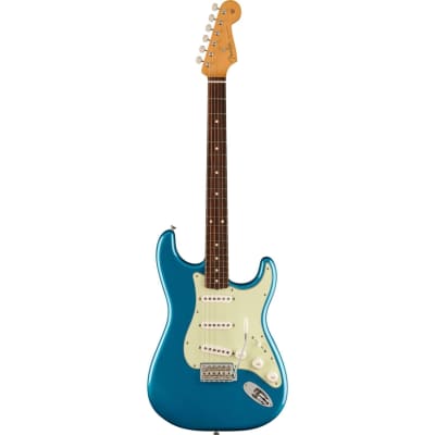 Fender Vintera II ‘60s Stratocaster 6-String Electric Guitar with Powerful and Crystal-Clear Playability (Right-Handed, Lake Placid Blue) for sale