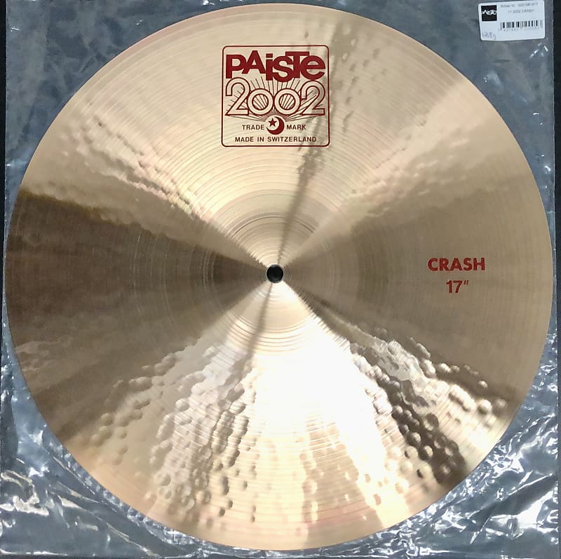 パーカッション・打楽器 PAISTE 2002 THIN CRASH 17 Paiste 2002 17