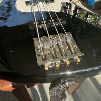 Fender Geddy Lee Artist Series Signature Jazz Bass MIJ 1999 - 2014 - Black CIJ image 2