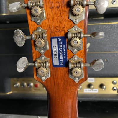 Echopark Brad Whitford's Aerosmith Downtowner Guitar (#29) AUTHENTICATED 2000s Gold image 4