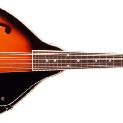 STAGG Tobacco Sunburst Bluegrass Mandolin with Basswood Top A Teardrop Body for sale