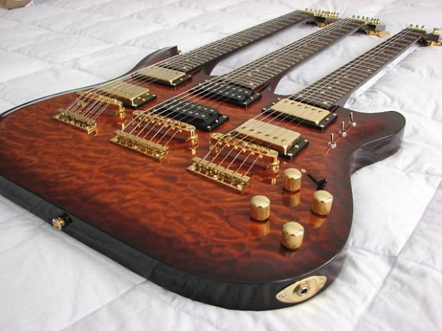 Galveston 6 7 12 triple neck guitar