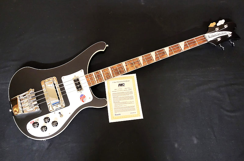 Rickenbacker 4003 Bass Matt Black 2023 Model Reverb Uk