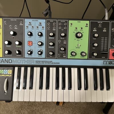 Moog Grandmother 32-Key Semi-Modular Analog Synthesizer | Reverb