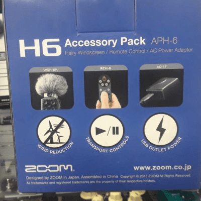 Zoom APH-6 Accessory Pack for H6. Unopened & Factory Sealed, *Free Shipping to Lower 48 States. image 1