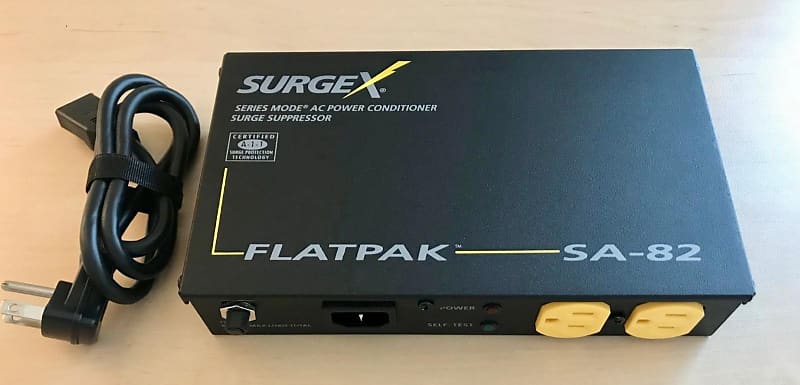 SurgeX Flatpak selling SA-82 AC Power Conditioner