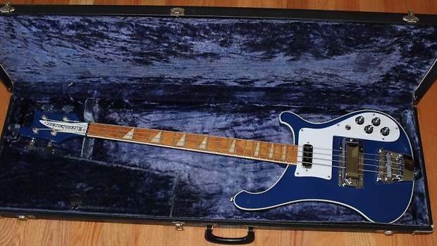 Azureglo rickenbacker 4001c64 on sale electric bass guitar