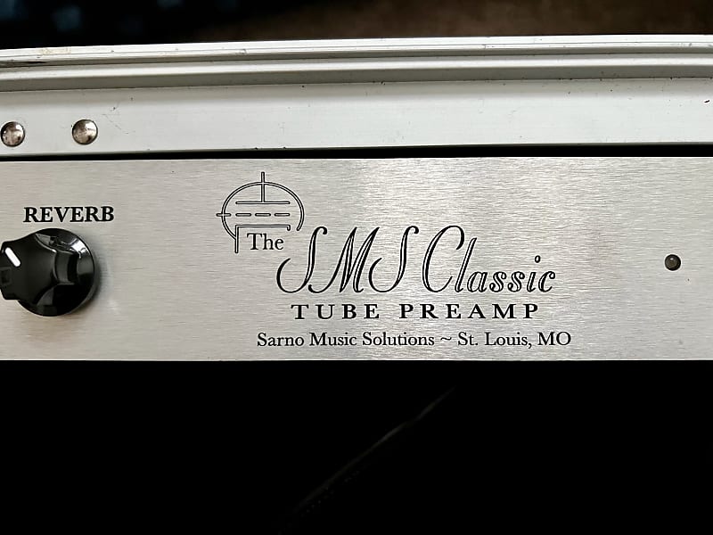 Sarno SMS Classic Preamp 2013 Brushed Aluminum Reverb