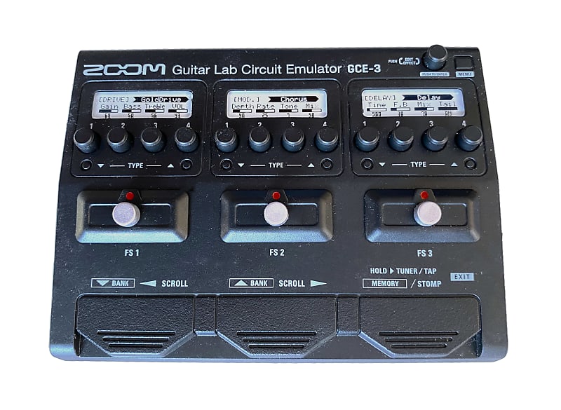 Zoom GCE-3 Guitar Lab Effects Unit Circuit Emulator USB