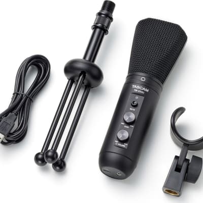 Tascam TM-250U USB Condenser Microphone, Black image 3