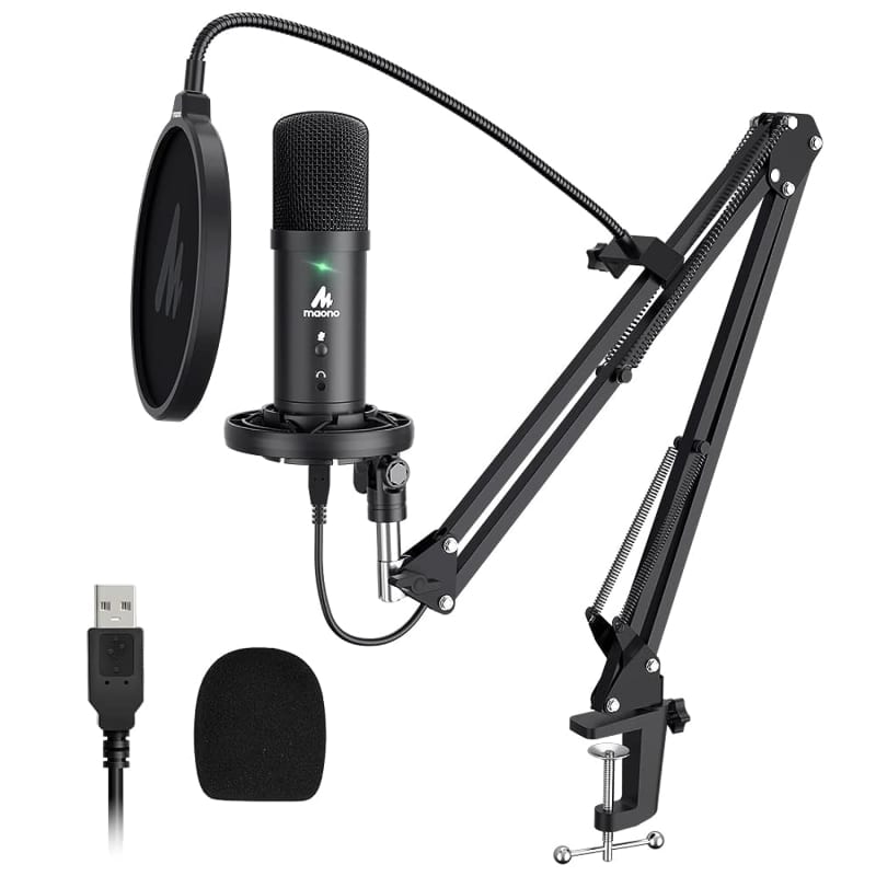  RØDE NT-USB Mini Versatile Studio-quality Condenser USB  Microphone with Free Software for Podcasting, Streaming, Gaming, Music  Production, Vocal and Instrument Recording,Black : Rode: Everything Else