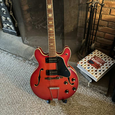 1960s Aria 1242 Hollow Body - Red Burst for sale